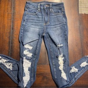 American eagle jeans size 00